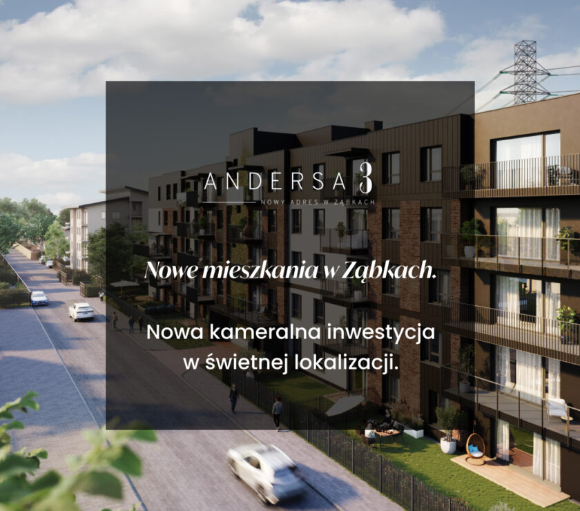Ząbki Andersa 3 Nowe Mieszkania Misam