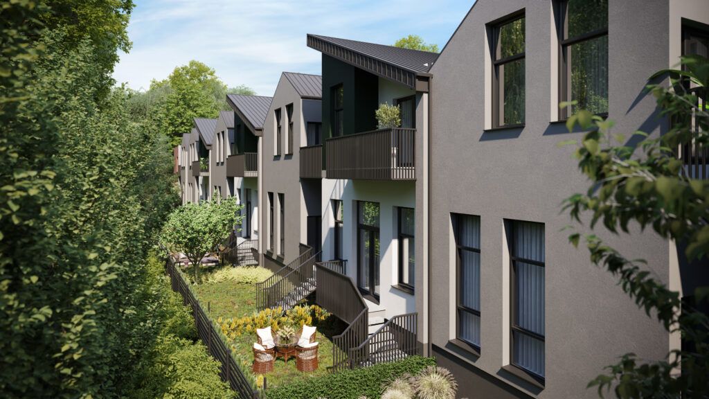 Zielone Alejki - ogródki