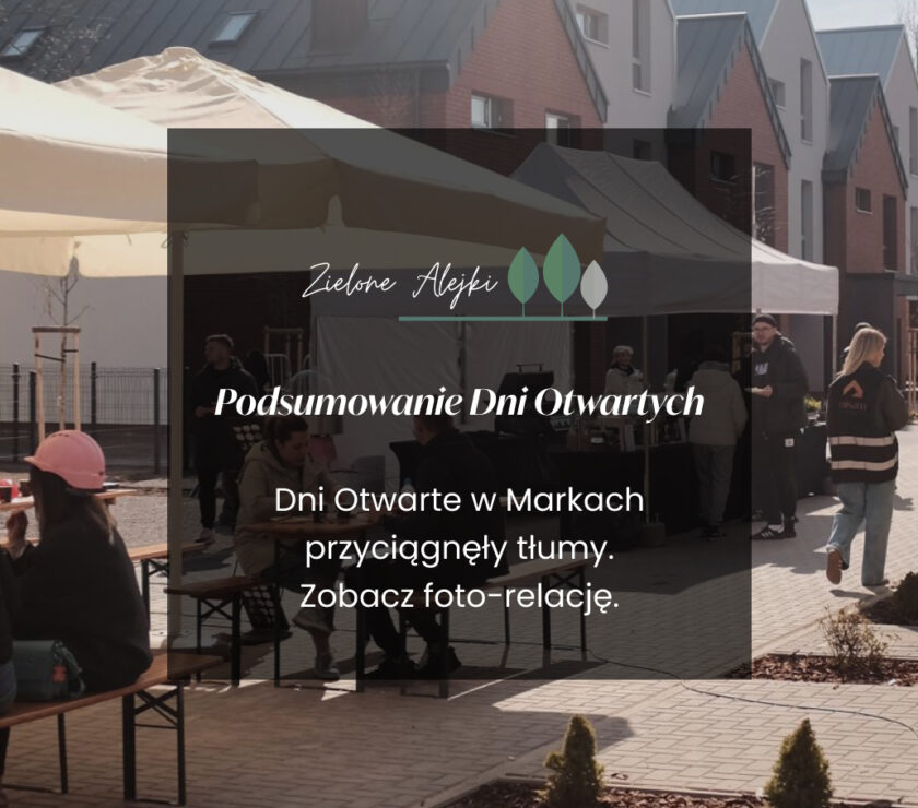 podsumowanie dni otwartych zielone alejki